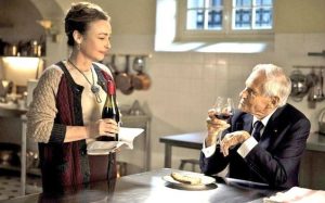 Image issus d'un film célèbre mettant en scène le couple et l'image du vin
